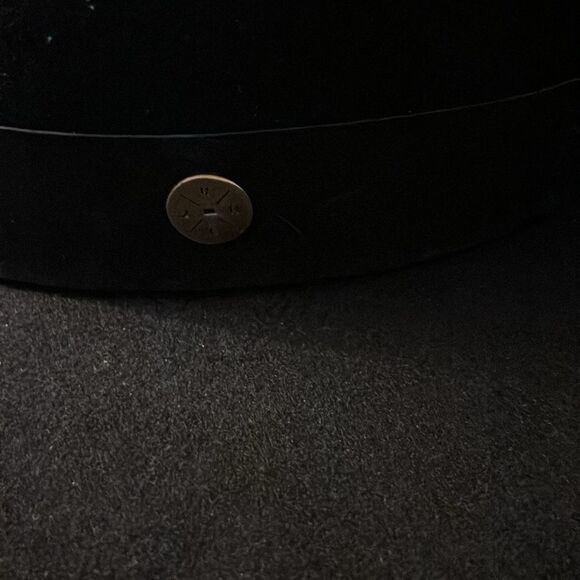 Two Roads ECHO PARK FEDORA HAT in Black Size 59 / NWT - Picture 8 of 12